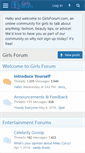 Mobile Screenshot of girlsforum.com